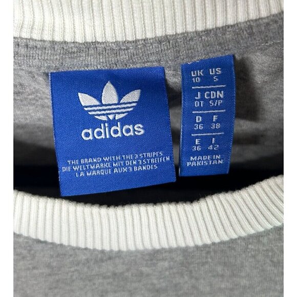 Adidas Essentials 3 Stripes Women’s Long Sleeve Tee Size Small - Picture 9 of 9